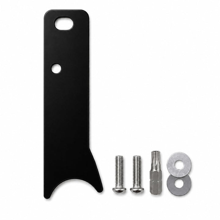 XStarlis front view of bracket showing durable finish and secure design benefit