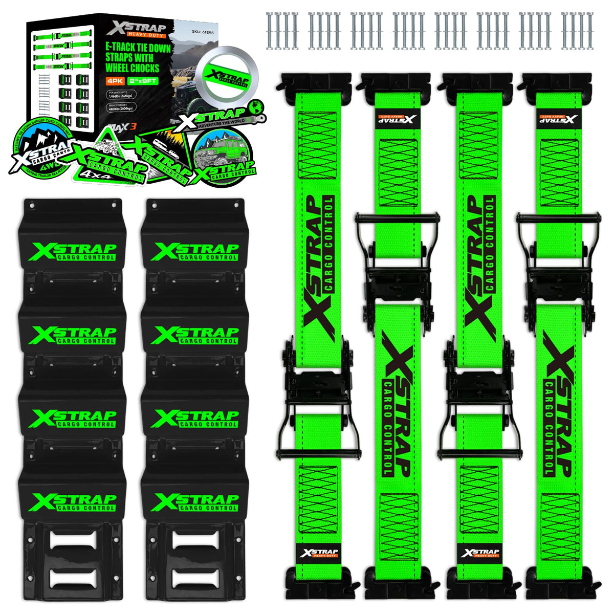 XSTRAP STANDARD front packaging showing kit contents and benefits