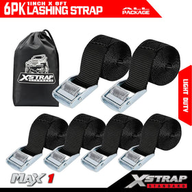 XSTRAP STANDARD used in outdoor haul scenario securing gear for safe travel