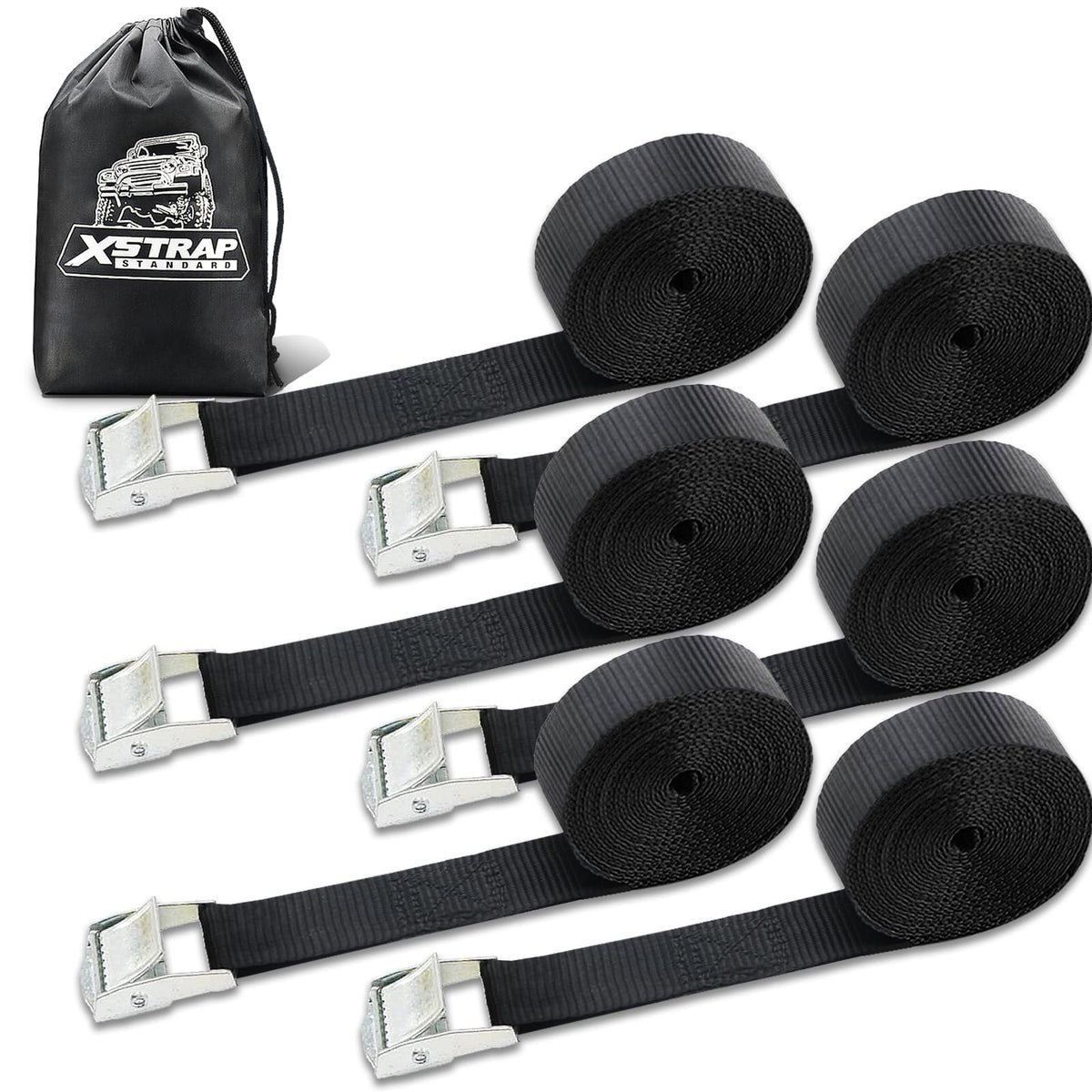 XSTRAP STANDARD open storage bag with straps neatly stored for easy transport