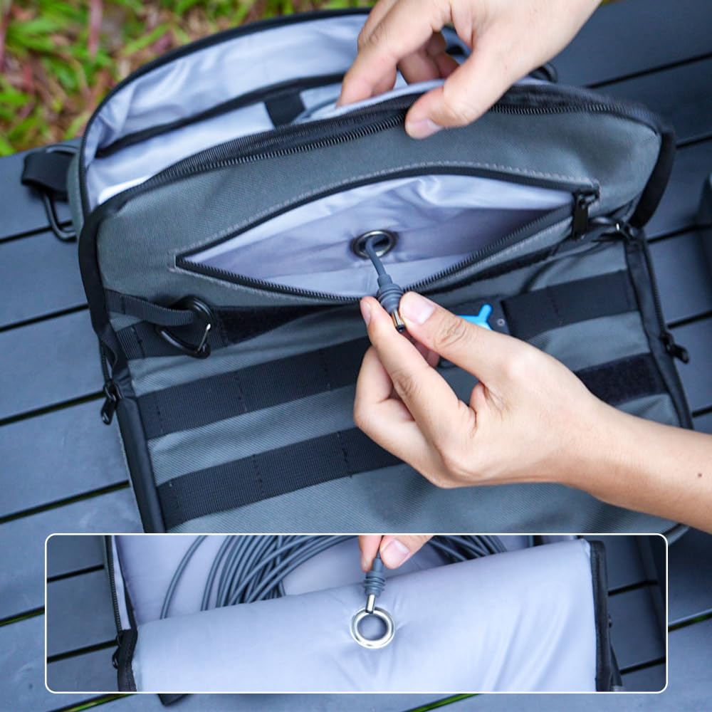 XTAR in-use by a van setup demonstrating quick outdoor deployment