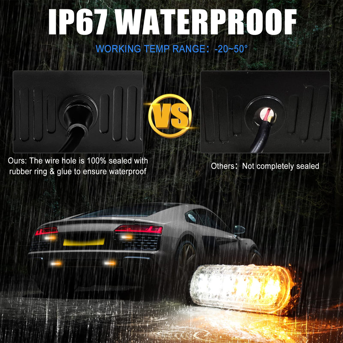XTAUTO installed on truck rooftop providing clear hazard signaling benefit