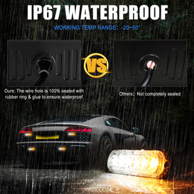 XTAUTO installed on truck rooftop providing clear hazard signaling benefit