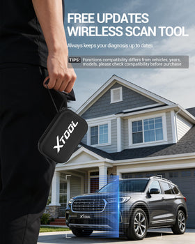 XTOOL compact A30M fitting in glovebox to demonstrate portability and storage