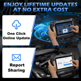 XTOOL D5 reset functions menu helping perform maintenance at home