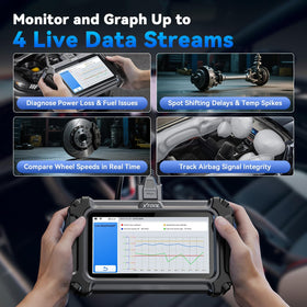 XTOOL D5S rear view with ports illustrating connectivity and durability benefit