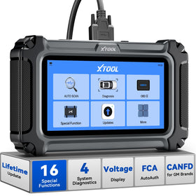 XTOOL D5S front display showing diagnostics and readability benefit