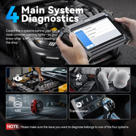 XTOOL D5S screen with live engine data charts for fast troubleshooting benefit