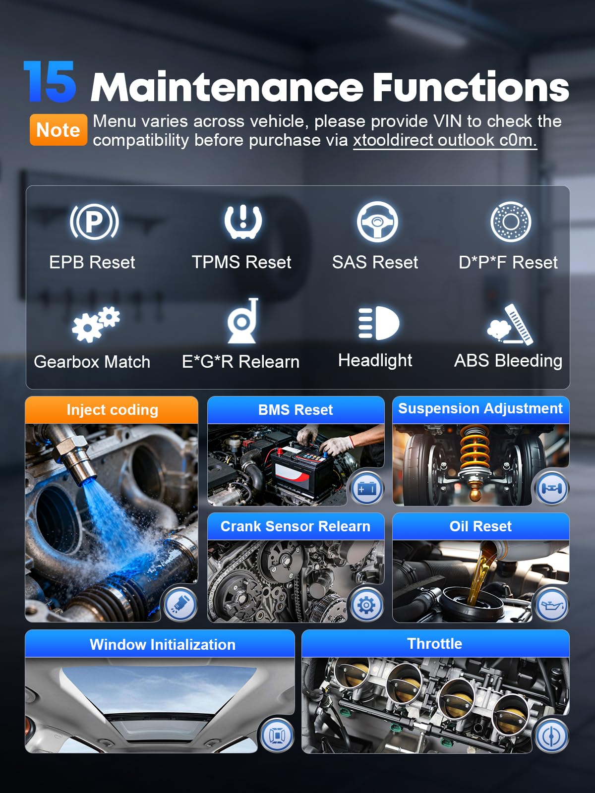 XTOOL D6 closeup touchscreen for crisp control and easy tapping benefit