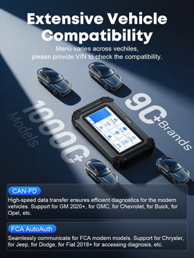 XTOOL D6 internal storage and microSD slot for saving reports and backups benefit