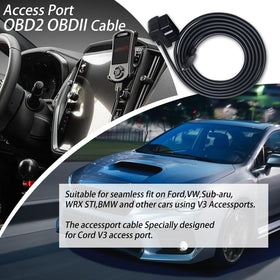 XTPTFABS full 6.4 foot cable laid flat for easy routing benefit