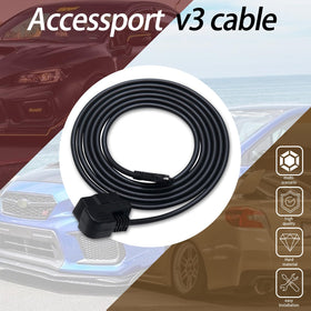 XTPTFABS cable connected to vehicle dashboard offering convenient reach