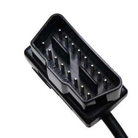 XTPTFABS cable alongside ruler showing 6.4-foot length clarity