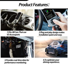 XTPTFABS cable routed under hood showing tidy installation advantage