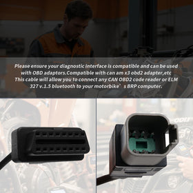 XTPTFABS connector mating to a 6-pin port displaying secure fit benefit
