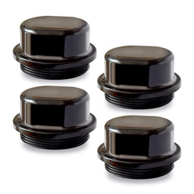 XTPTFABS front view of threaded hub cap showing fit and protection