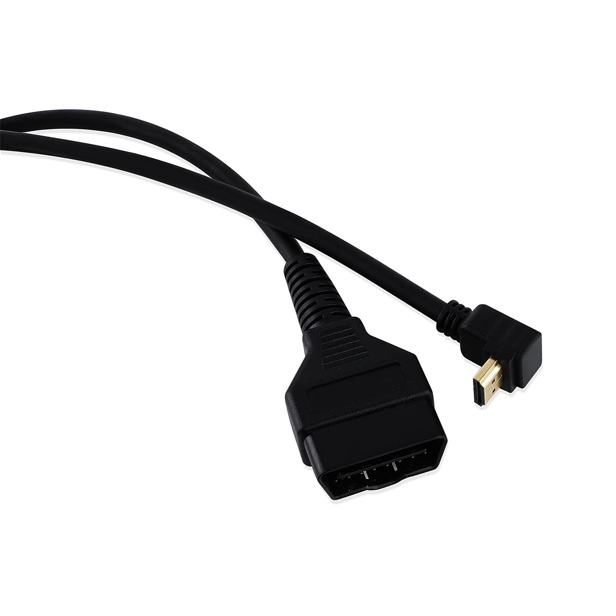 XTPTFABS cable next to ruler demonstrating accurate 59in length