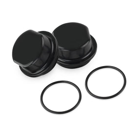 XTPTFABS lifestyle image of trailer wheel with cap in service