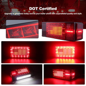 XtraGlow 10-inch third-brake LED bar front view for high-visibility signaling
