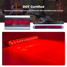 XtraGlow close-up of 15 LEDs showing even light output and improved visibility