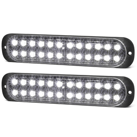 XtraGlow front view of 24-LED bar showing clean beam and durable build