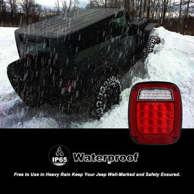 XtraGlow side marker and reflector close shot improving lateral visibility