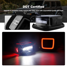 XtraGlow close-up of LED array revealing halo pattern and improved signal clarity