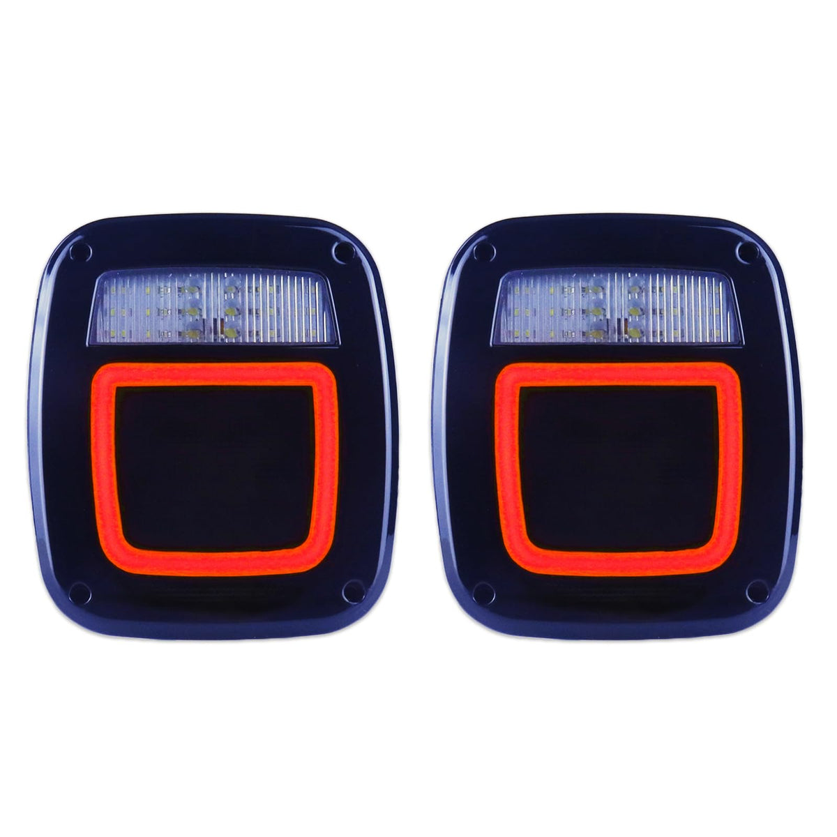 XtraGlow front assembly view showing smoked lens and bold styling benefit visibility