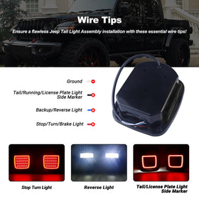 XtraGlow installed on Wrangler demonstrating finished look and upgraded rear visibility