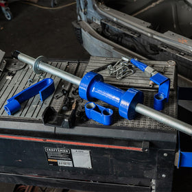 XtremepowerUS slide hammer handle grip detail for comfortable control