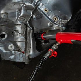 XtremepowerUS forged steel swivel hook close-up demonstrating secure grip