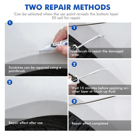 XTryfun applying paint to Chevrolet scratch demonstrating easy use