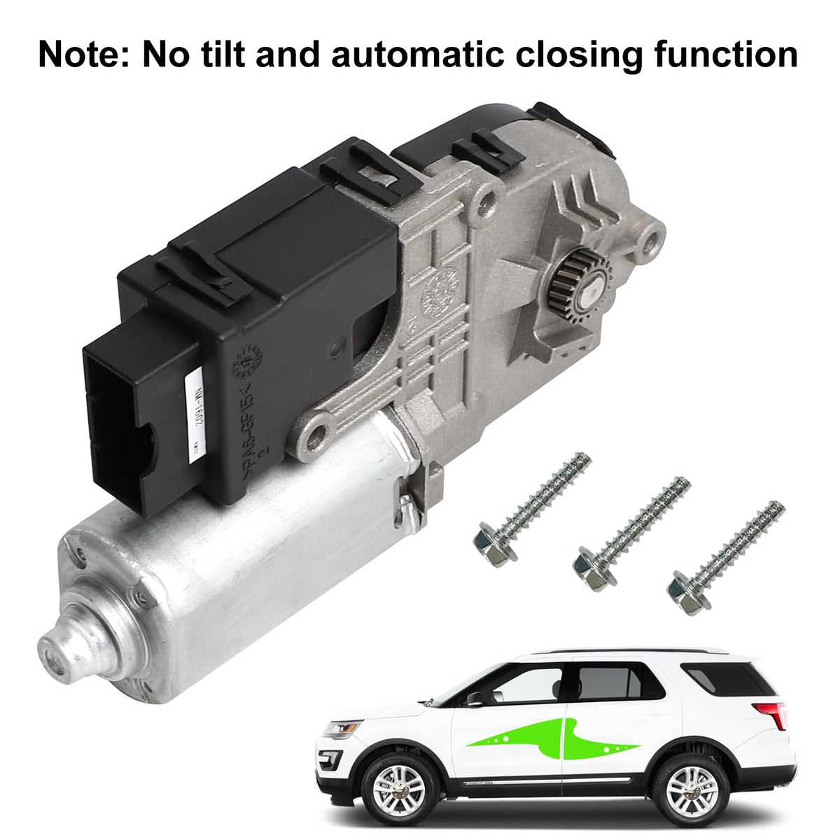 XunDong motor installed in vehicle demonstrating restored sunroof function