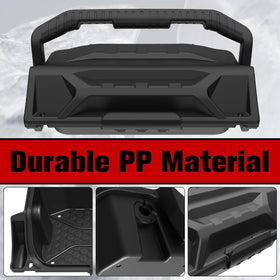 XUTVOTOR dash storage box mounted in Can-Am Defender showing organized dashboard