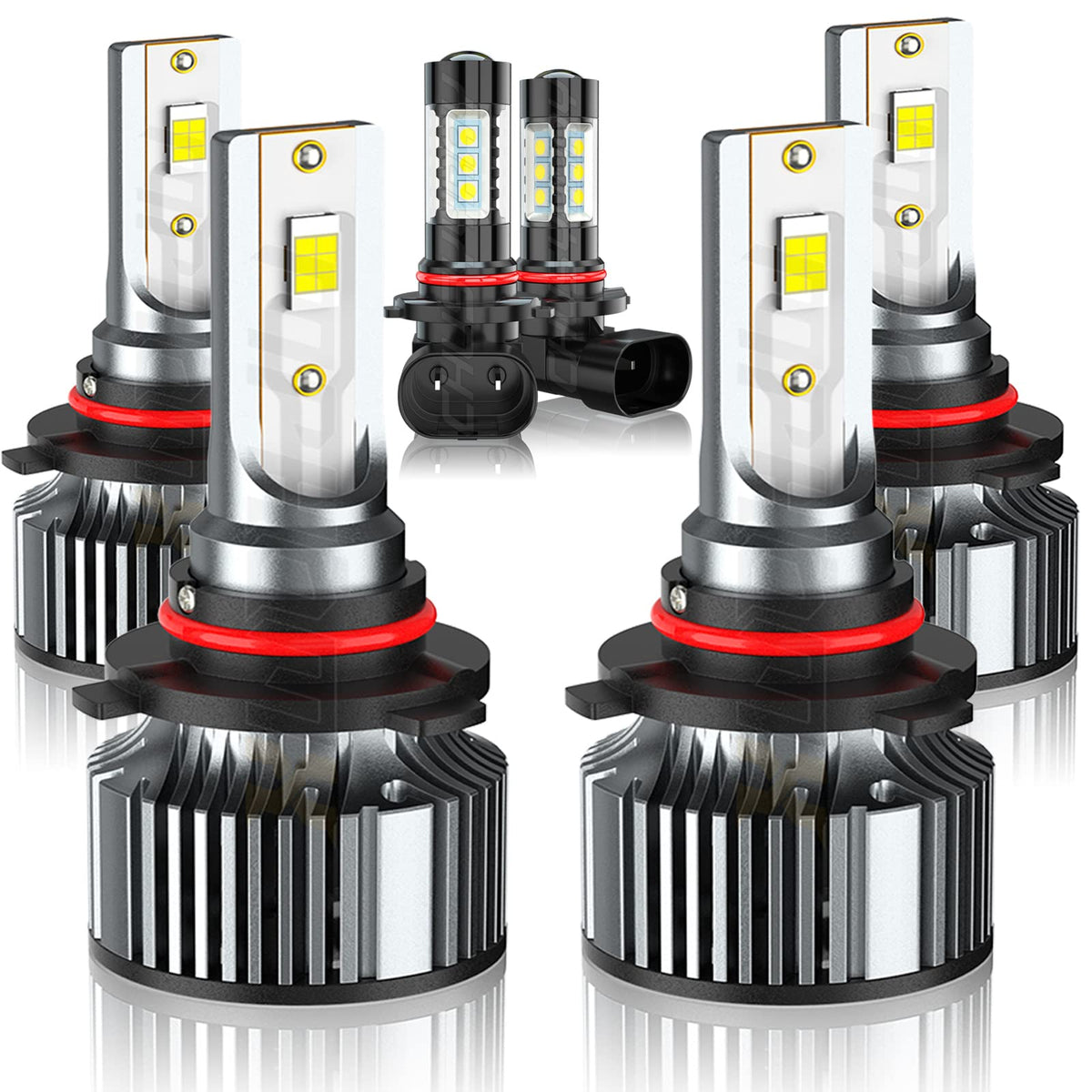 XWQHJW front view of bulb pair showing ready-to-install advantage