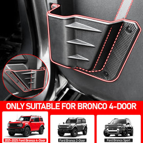 XWQZ rear door pocket installed keeping items organized