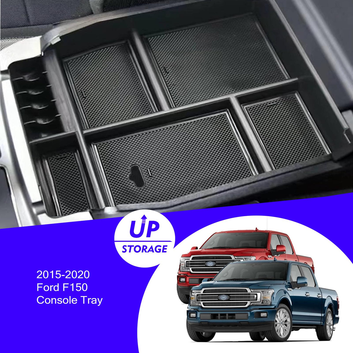XXCIWP close-up of removable non-slip mat providing quiet, stable storage