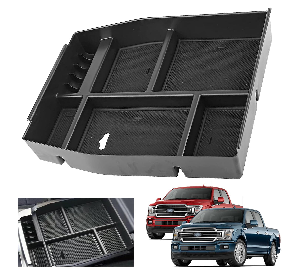 XXCIWP front view insert tray showing neat compartment organization and easy access