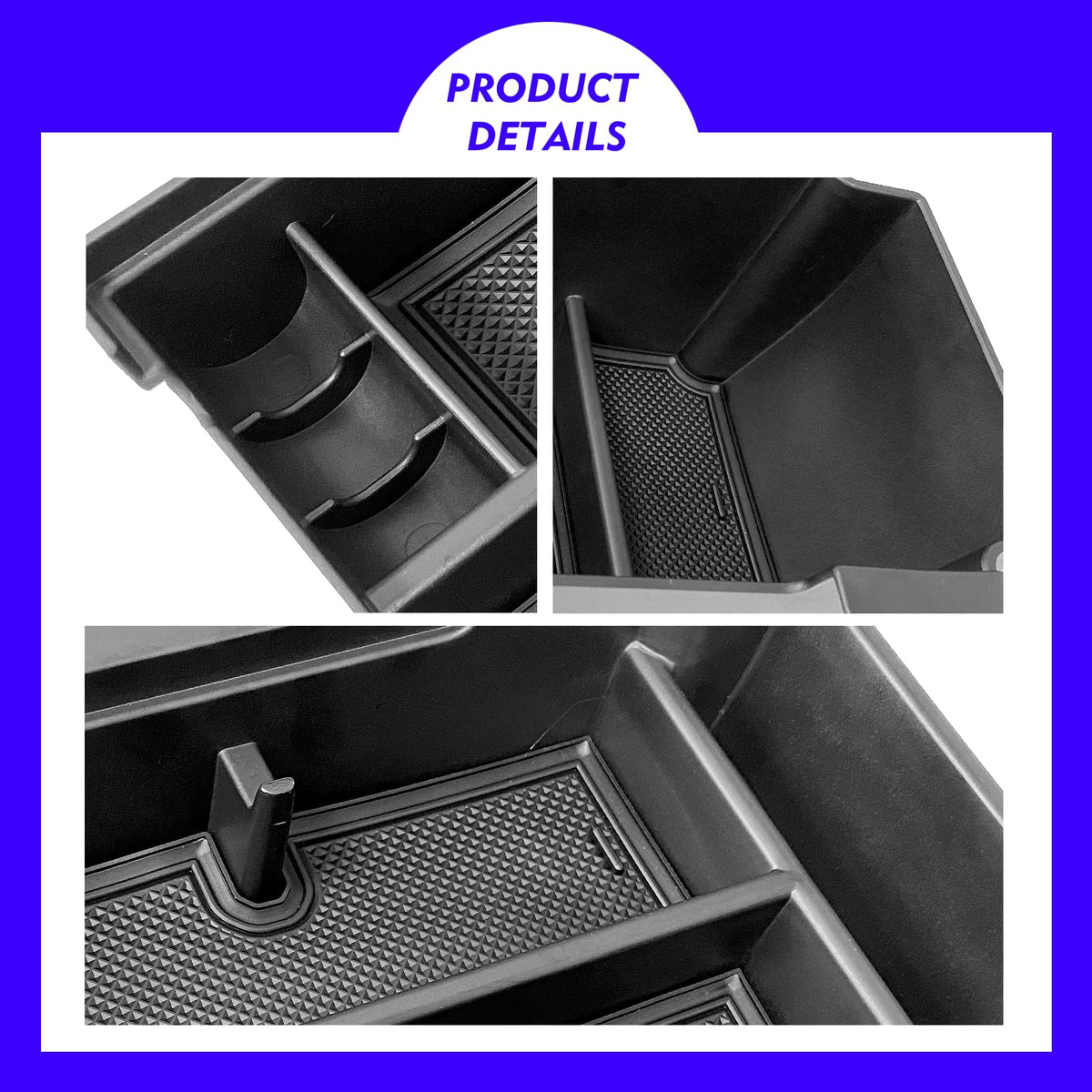 XXCIWP non-slip pads detail reducing noise and preventing item shift