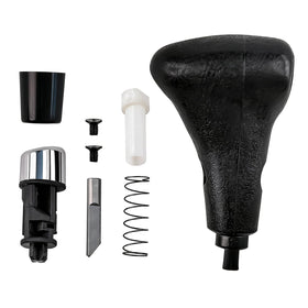 XYgdhqpt shift knob front view showing clean OEM-style finish and fit