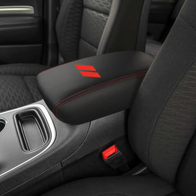 XYHGM front view of Durango center console cover showing clean fit and protection
