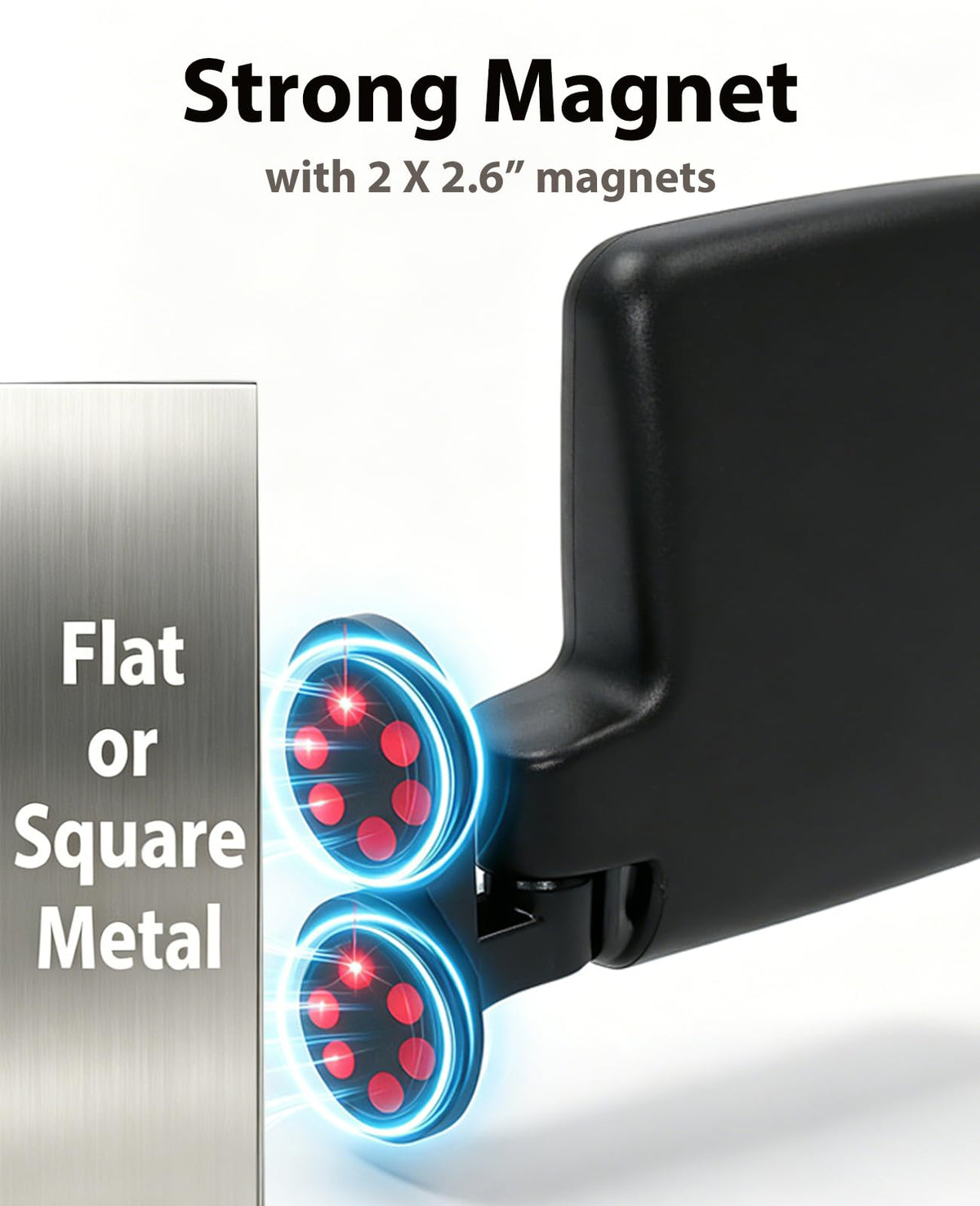 XYNOXRIDE mirror on forklift side view enhancing operator safety