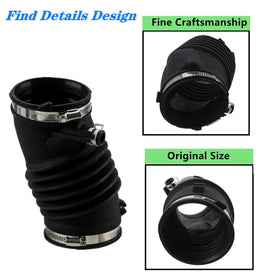 XYWZV intake hose texture and material photo showing heat-resistant construction