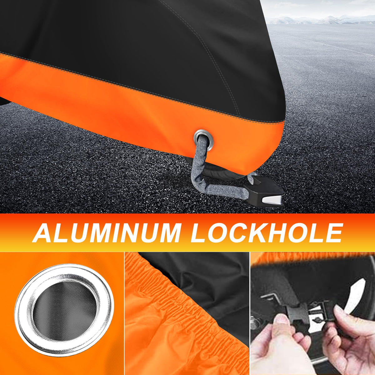 XYZCTEM close-up of 210D Oxford fabric texture highlighting water repellency and soft finish