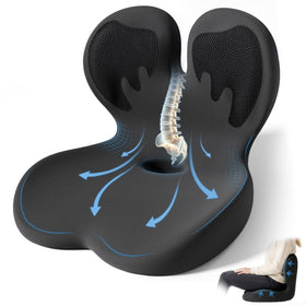 XZdream front view of cushion showing ergonomic shape and immediate comfort