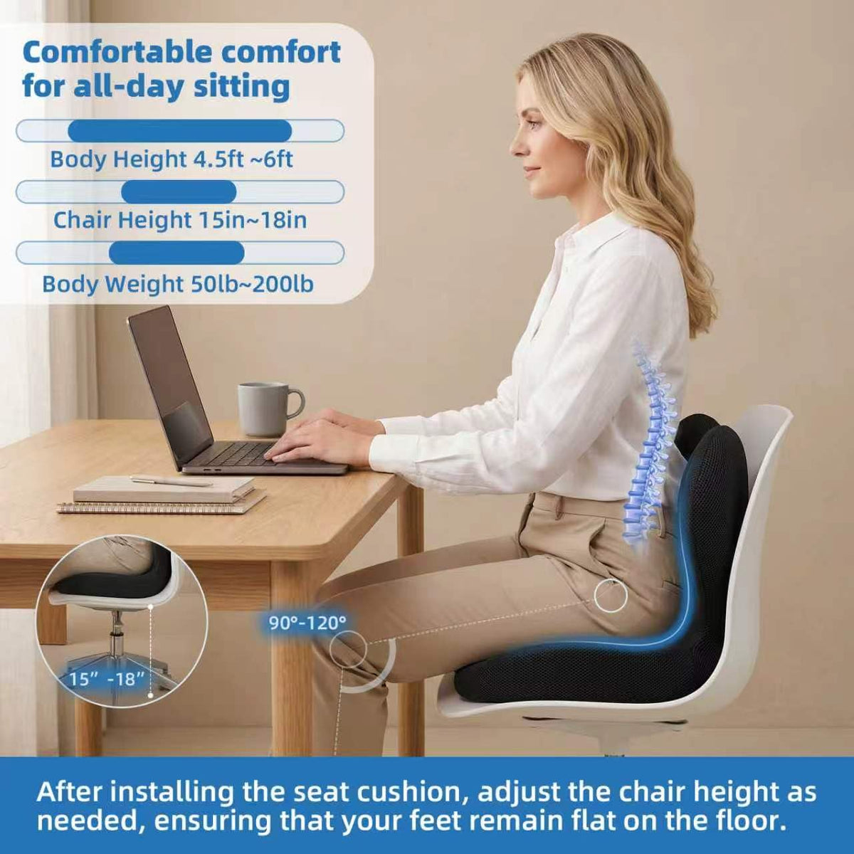 XZdream removable zippered cover easy to wash and maintain freshness