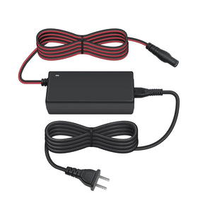 XZGm front view of 56W charger showing compact durable housing and fast recharge benefit