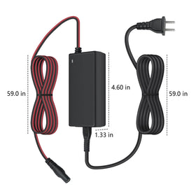 XZGm charger in a roadside kit bag next to jump starter for preparedness and reliability