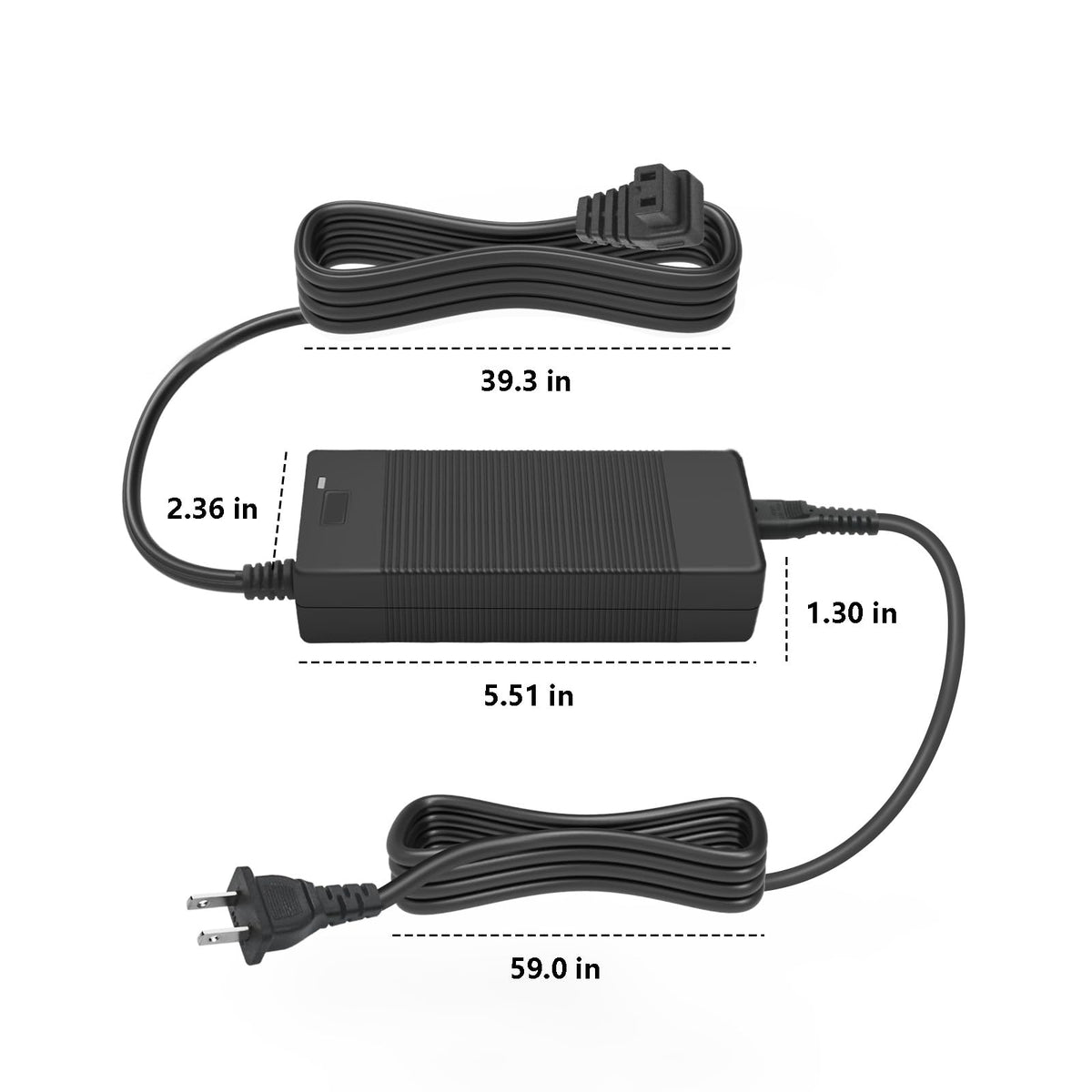 XZGm adapter in RV campsite setup powering fridge for uninterrupted cooling