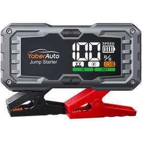 YaberAuto front panel view showing compact design and robust housing for reliable portability